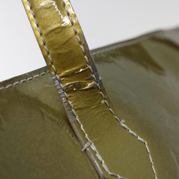 LOUIS VUITTON Monogram Vernis Wilshire GM Tote Bag Gris - Picture 8 of 15